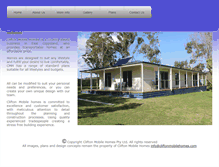 Tablet Screenshot of cliftonmobilehomes.com